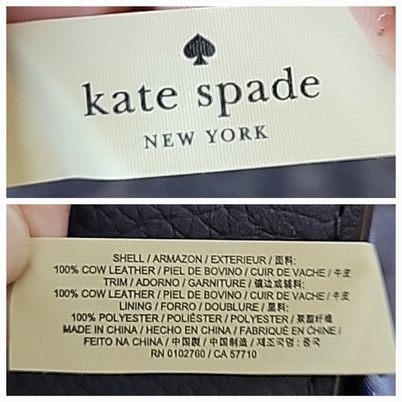 Kate Spade Adalise Crossbody Saddlebag Purple Pebbled Leather Chic Elevated - Picture 15 of 15